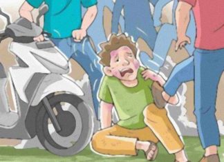 Kepergok Maling Mesin Cuci, Pria Bermotor Becak Nyaris Diamuk Warga di Sagulung diamuk massa