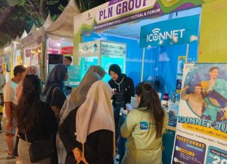 Internet Unggul, Cepat dan Tanpa Batas, ICONNET Tawarkan ke Pengunjung F8 Makassar