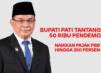 Kenaikan PBB 250 Persen di Pati Picu Polemik, Bupati Tantang Warga Demo Bupati Pati Sudewo saat memberikan pernyataan kenaikan PBB 250 persen.