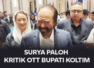Surya Paloh Kritik ‘OTT Plus’ KPK atas Penangkapan Bupati Koltim: NasDem Minta DPR Panggil KPK Foto Ketua Umum Partai NasDem Surya Paloh memberikan konferensi pers terkait penangkapan Bupati Kolaka Timur oleh KPK